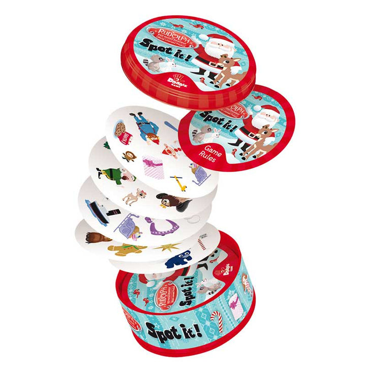 Spot It! - Rudolph the Red-Nosed Reindeer (EN) JEUX - Famille