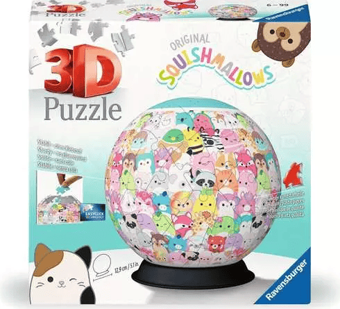 Squishmallows 3D Ball (72pcs) CASSE-TÊTE - Casse-tête 3D