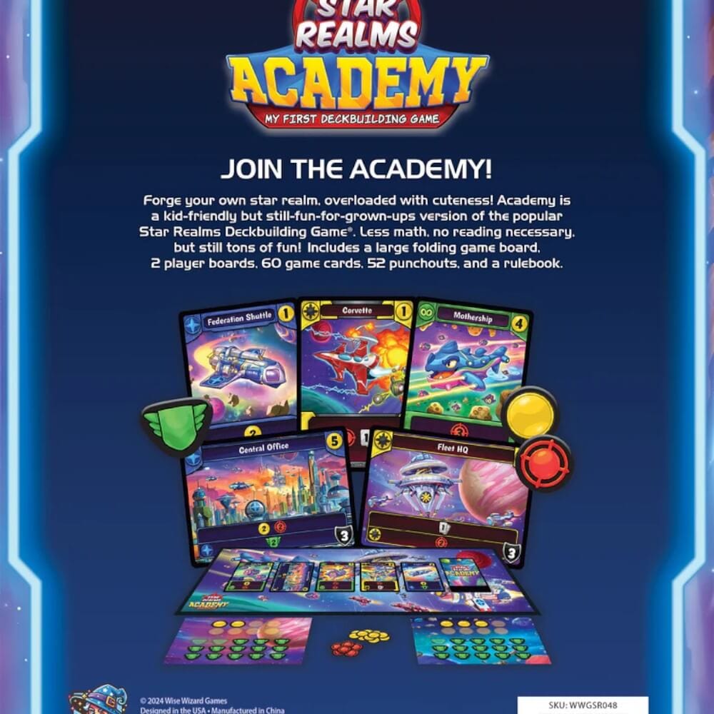 Star Realms Academy  - My First Deckbuilding Game (EN) JEUX - Deux joueurs
