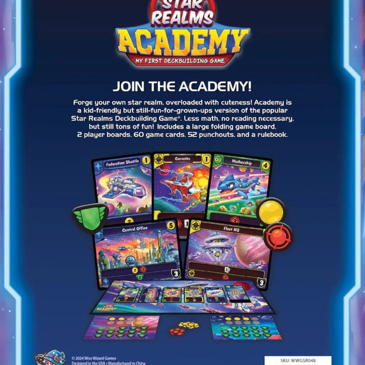 Star Realms Academy  - My First Deckbuilding Game (EN) JEUX - Deux joueurs