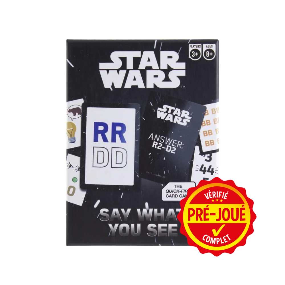 Star wars : Say what you see (pré-joué) (EN) BAZAR - Bazar - Ambiance (party)