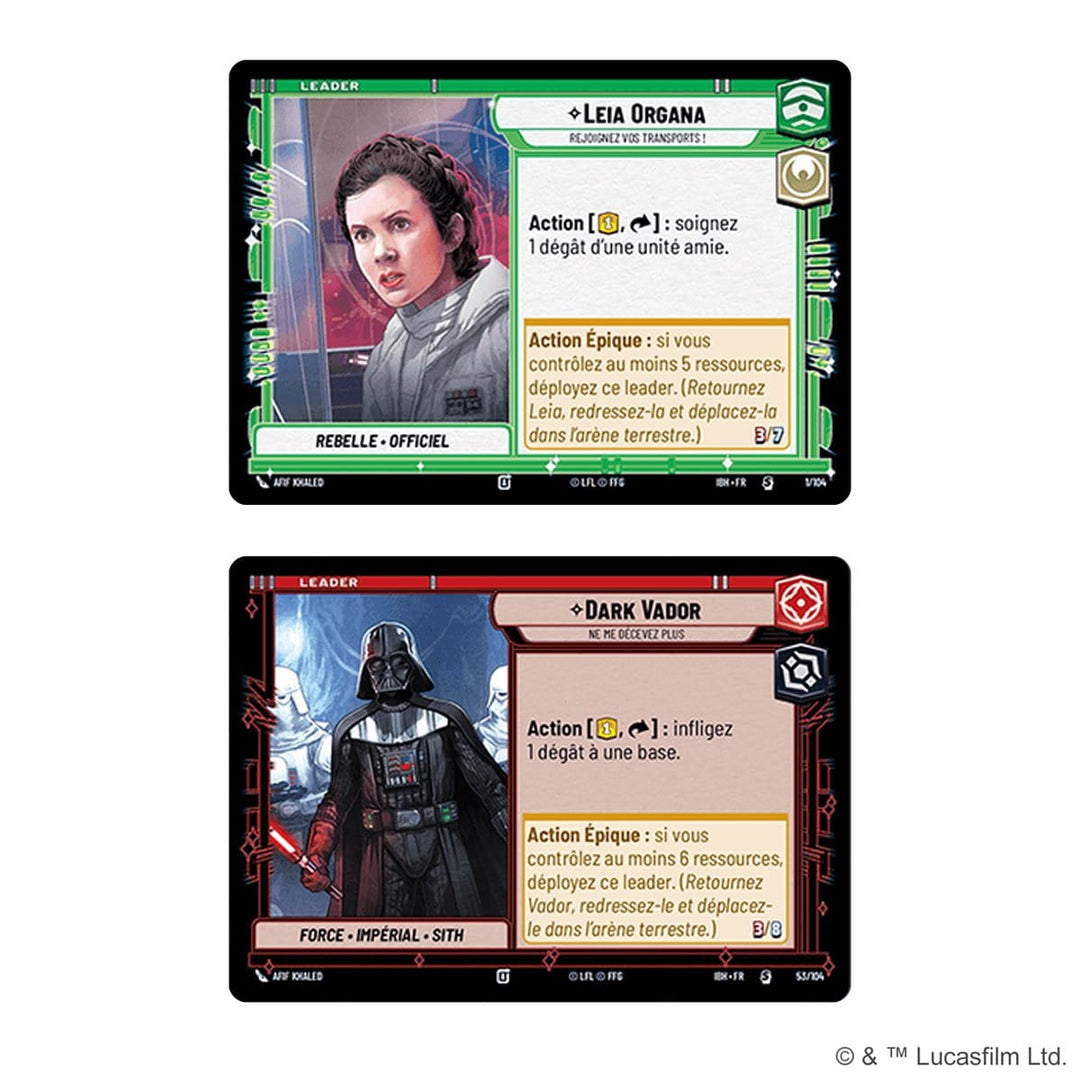 Star Wars: Unlimited - Bataille d'Intro:  Hoth (FR) JEUX - Stratégie - Stratégie intermédiaire