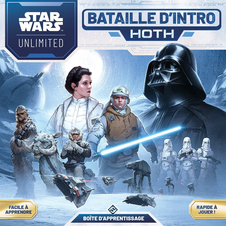 Star Wars: Unlimited - Bataille d'Intro:  Hoth (FR) JEUX - Stratégie - Stratégie intermédiaire