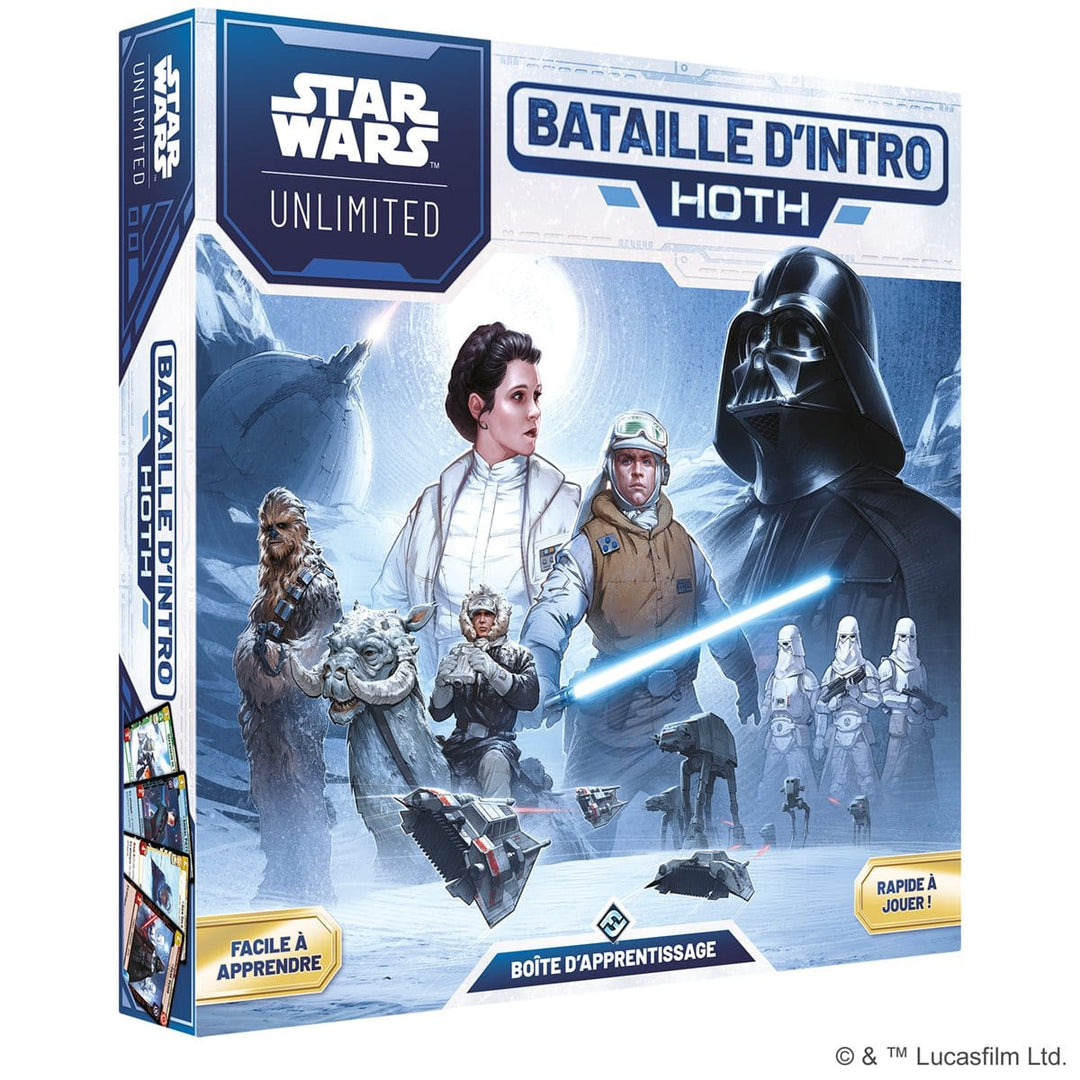 Star Wars: Unlimited - Bataille d'Intro:  Hoth (FR) JEUX - Stratégie - Stratégie intermédiaire