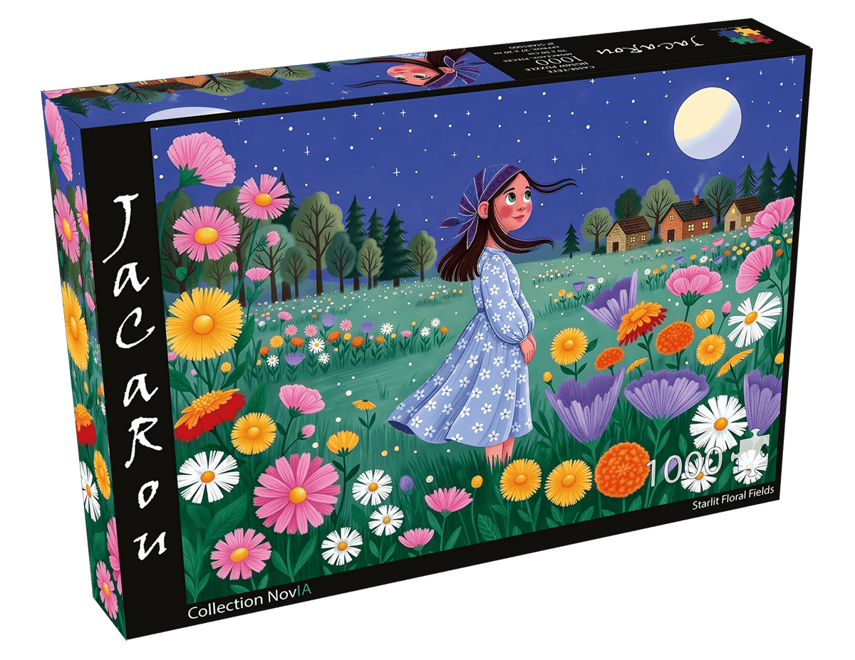 Starlit Floral Fields (1000 pcs) CASSE-TÊTE - 1000 morceaux