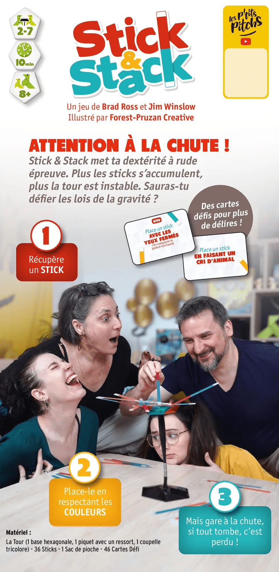 Stick & Stack (FR) JEUX - Ambiance-Party