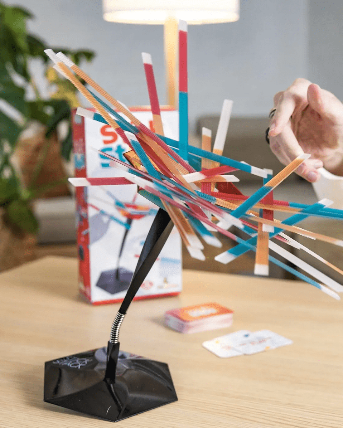 Stick Stack Stunk Stick & Stack – Le jeu de dextérité sur ressort hilarant – L'As des jeux