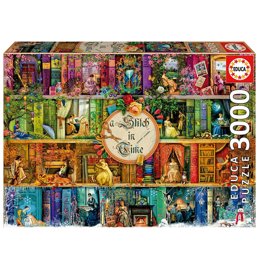 Stitch in time (3000 pcs) CASSE-TÊTE - 3000 morceaux