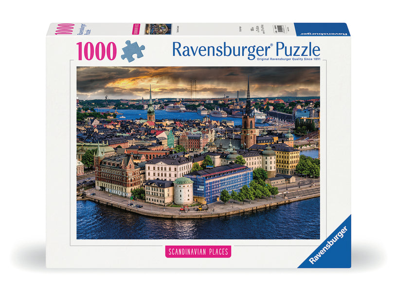 Stockholm, Sweden (1000pcs) CASSE-TÊTE - 1000 morceaux