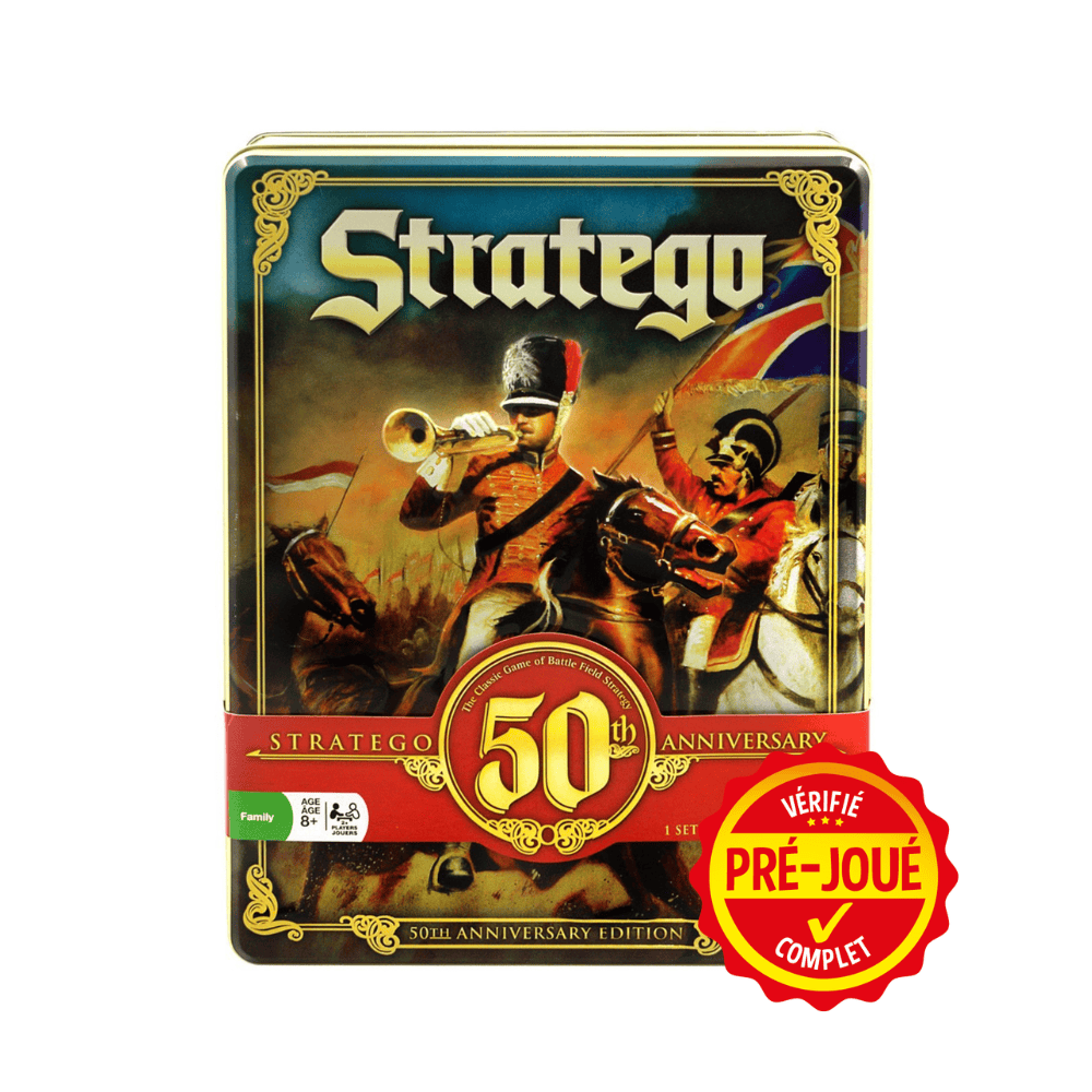 Stratego 50th Anniversary Edition - version 2011 (pré-joué) (EN) BAZAR
