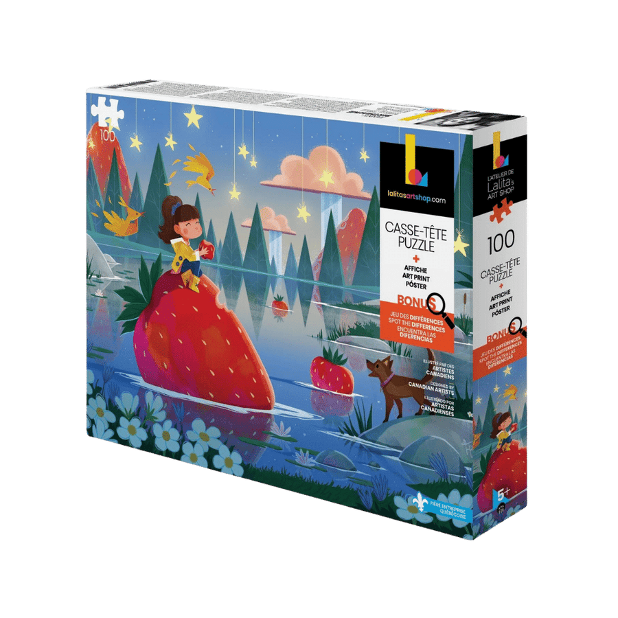 Strawberry Mist (Puzzle 100 pcs) CASSE-TÊTE - 100 - 150 morceaux