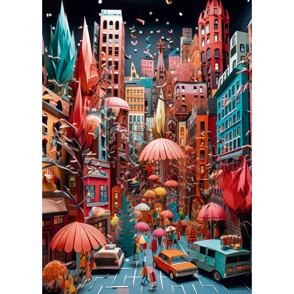 Street Canyon, Paper-Like (1000 pcs) CASSE-TÊTE - 1000 morceaux