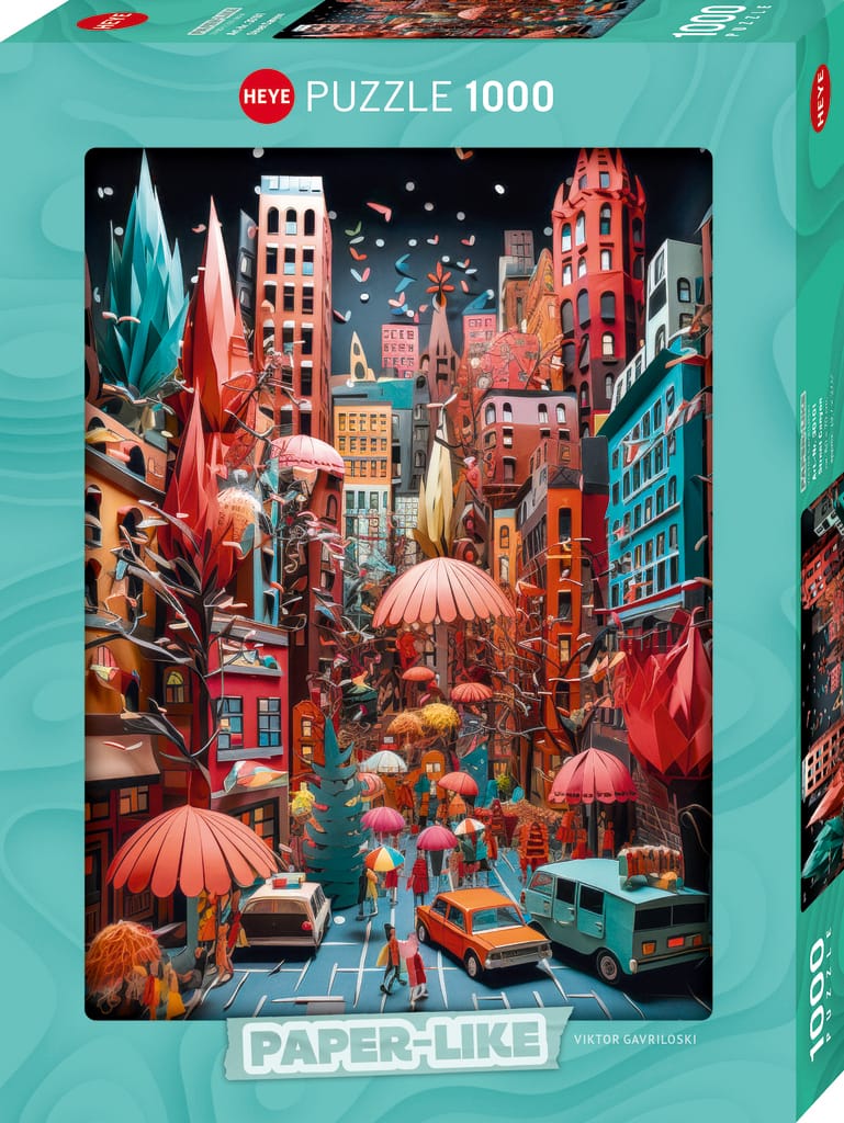 Street Canyon, Paper-Like (1000 pcs) CASSE-TÊTE - 1000 morceaux