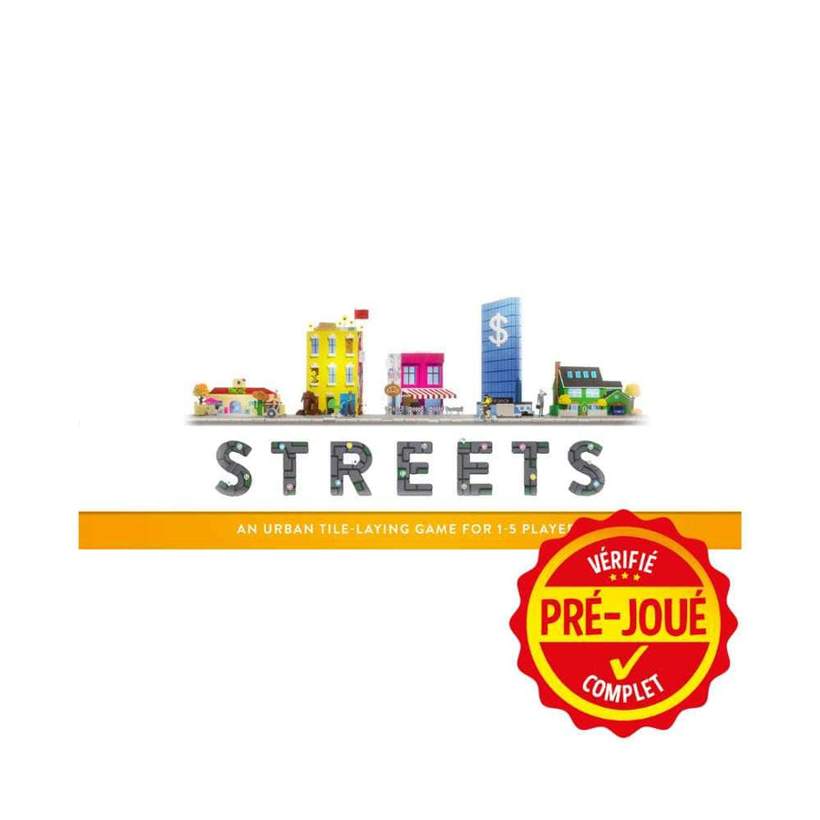 Streets (pré-joué) (EN) BAZAR - Bazar - Stratégie