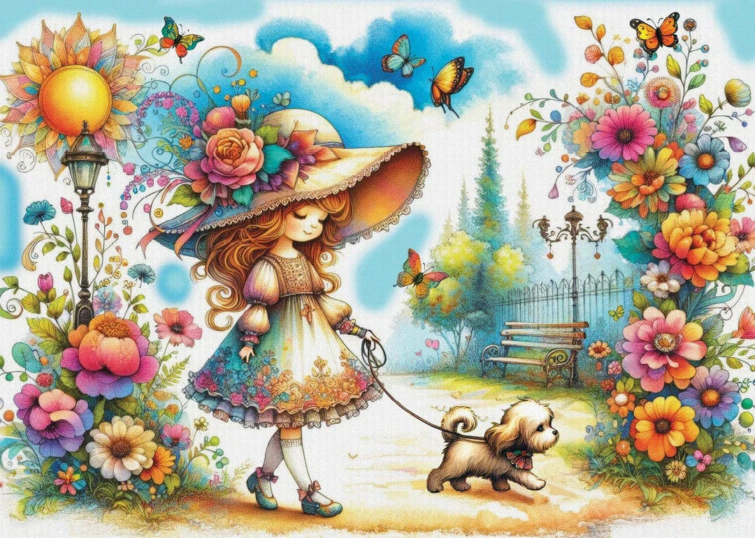 Stroll Through Time (1000 pcs) CASSE-TÊTE & - 1000 morceaux