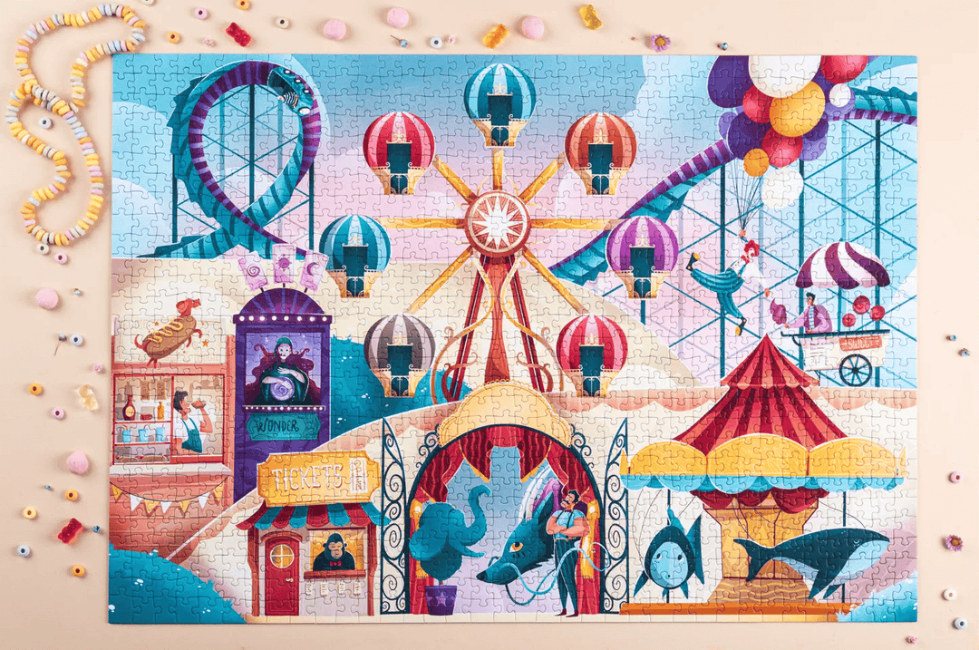 Sucre et frissons (1000 pcs) CASSE-TÊTE - 1000 morceaux
