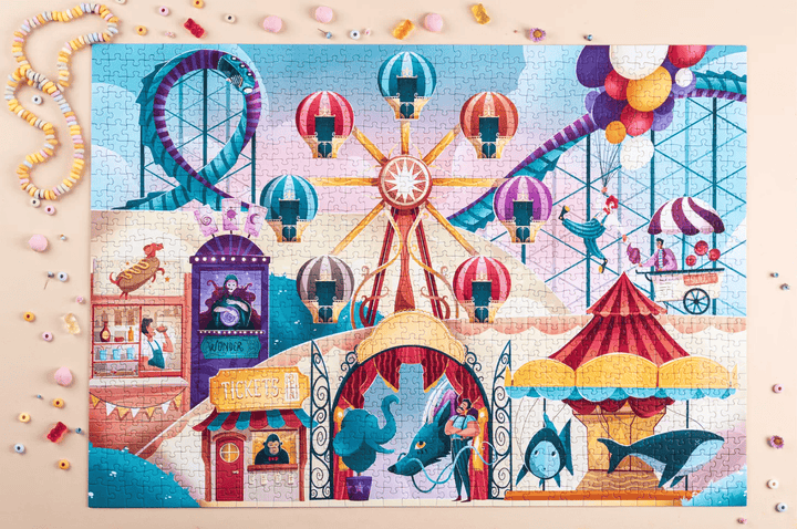 Sucre et frissons (1000 pcs) CASSE-TÊTE - 1000 morceaux