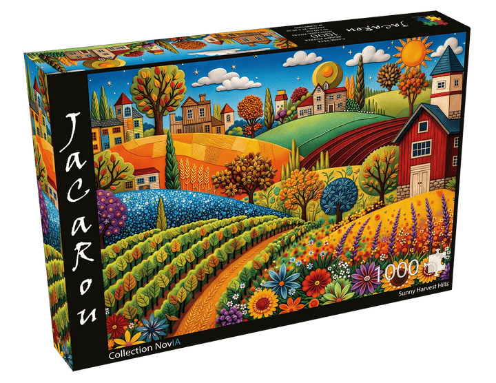 Sunny Harvest Hills (1000 pcs) CASSE-TÊTE - 1000 morceaux