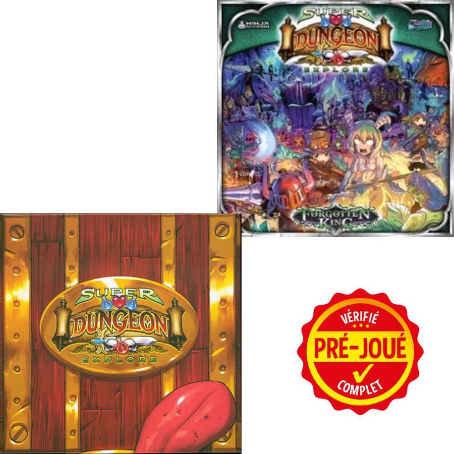 Super Dungeon explore + Forgotten King (pré-joué) (EN) BAZAR - Bazar - Stratégie