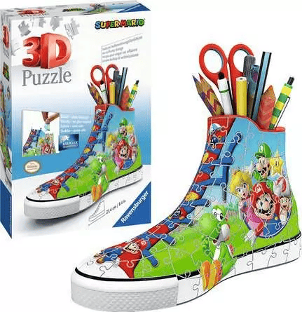 Super Mario Sneaker (108 pcs) CASSE-TÊTE - Casse-tête 3D