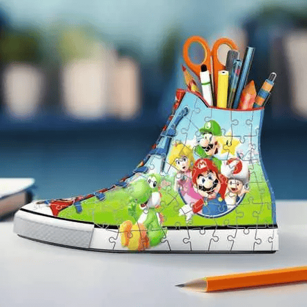 Super Mario Sneaker (108 pcs) CASSE-TÊTE - Casse-tête 3D