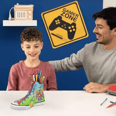 Super Mario Sneaker (108 pcs) CASSE-TÊTE - Casse-tête 3D
