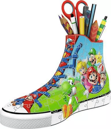 Super Mario Sneaker (108 pcs) CASSE-TÊTE - Casse-tête 3D