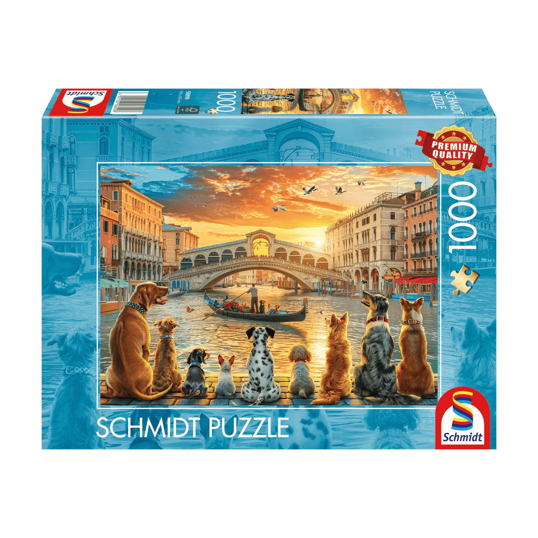 Sur le quai (1000 pcs) CASSE-TÊTE - 1000 morceaux