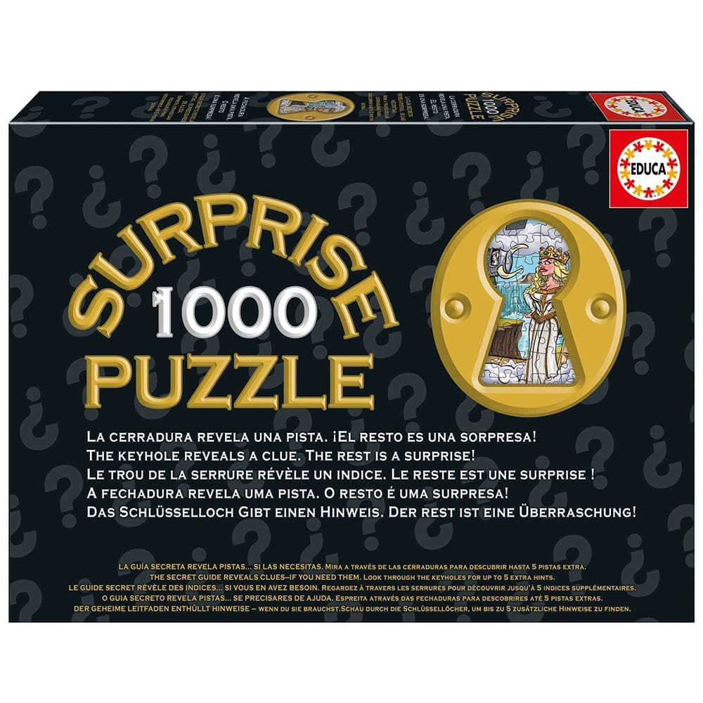 Surprise Puzzle: Chevaliers de la table ronde | Knights Round Table (1000 pcs) CASSE-TÊTE - 1000 morceaux