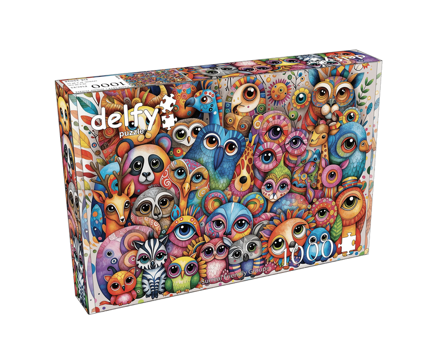 Surreal Friendly Group (1000 pcs) CASSE-TÊTE 1000 morceaux