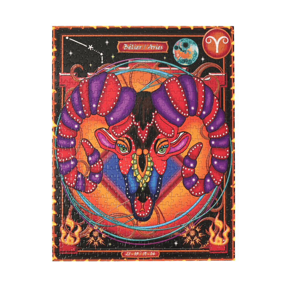 Signes de feu | Fire Signs | Casse-tête JaCaRou puzzle| Achat en ligne