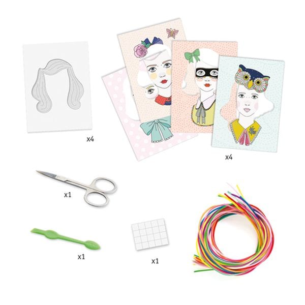 Tableaux scoubidous / Pepsy tifs (ML) PASSE-TEMPS - Bricolages