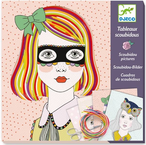 Tableaux scoubidous / Pepsy tifs (ML) PASSE-TEMPS - Bricolages