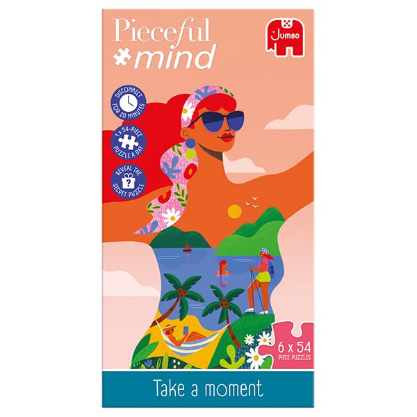 Take a Moment - Activité de coloriage (6 x 54pcs) CASSE-TÊTE - 50 - 99 morceaux