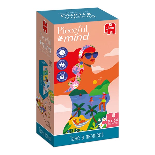 Take a Moment - Activité de coloriage (6 x 54pcs) CASSE-TÊTE - 50 - 99 morceaux