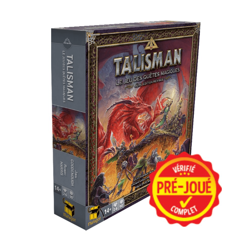 Talisman 4ème édition (pré-joué) (FR) BAZAR - Bazar - Stratégie