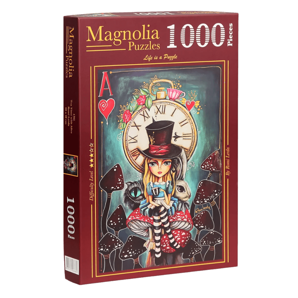 Tea Time with Alice (Puzzle 1000 pcs) CASSE-TÊTE - 1000 morceaux