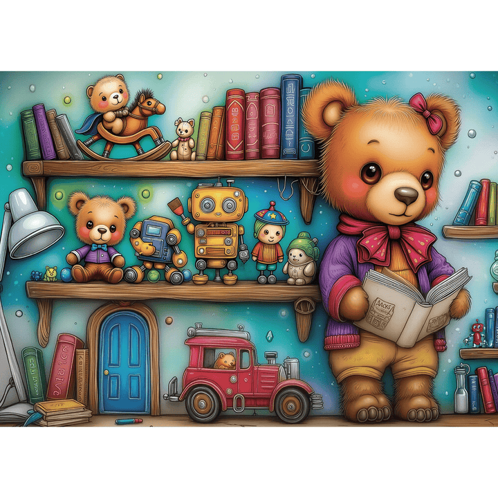 Teddy's Little Universe (1000pcs) CASSE-TÊTE - 1000 morceaux