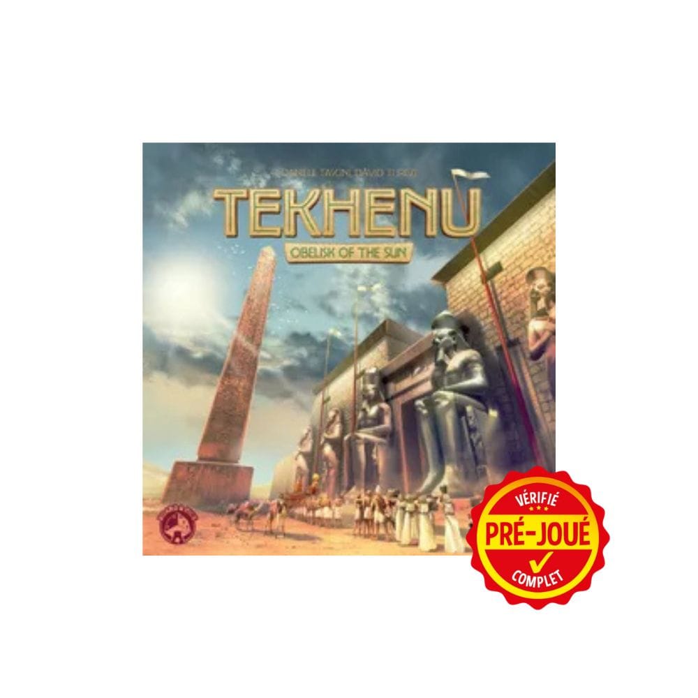 Tekhenu: Obelisk of the Sun (pré-joué) (EN) BAZAR - Bazar - Stratégie