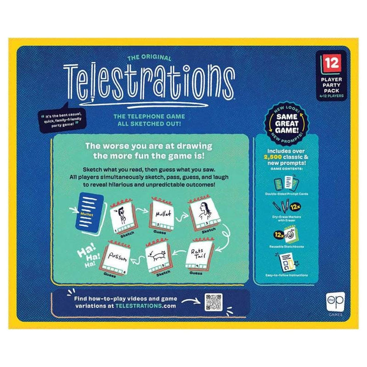 Telestrations 12-Players Party Pack - Refresh (EN) JEUX - Ambiance-Party
