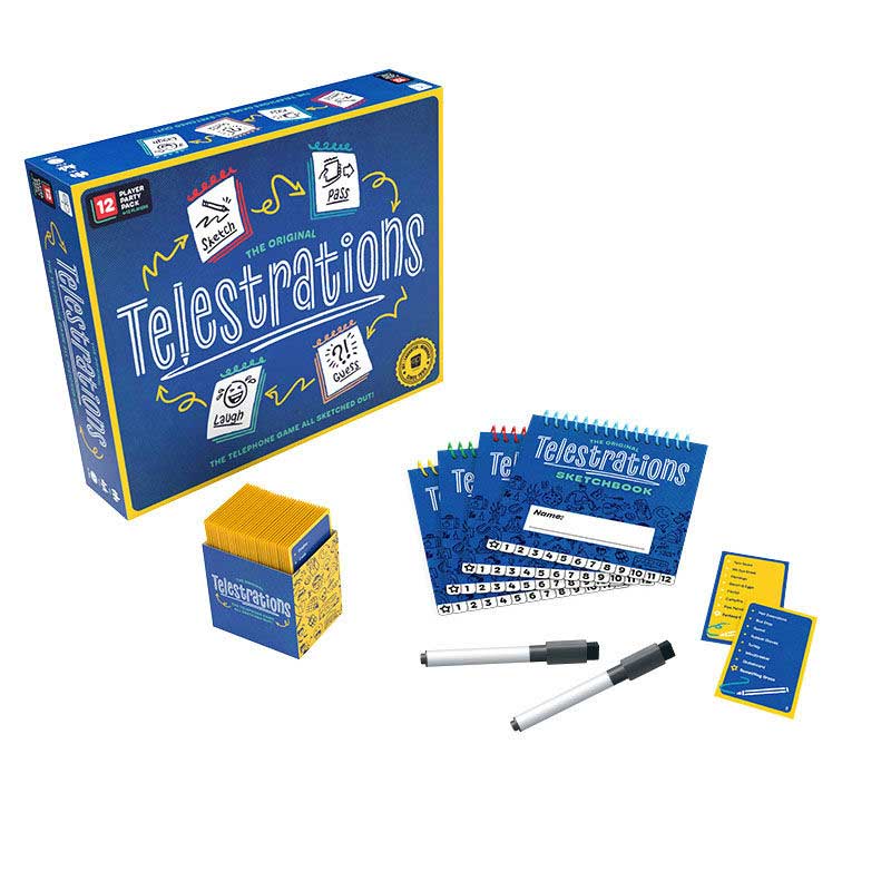 Telestrations 12-Players Party Pack - Refresh (EN) JEUX - Ambiance-Party