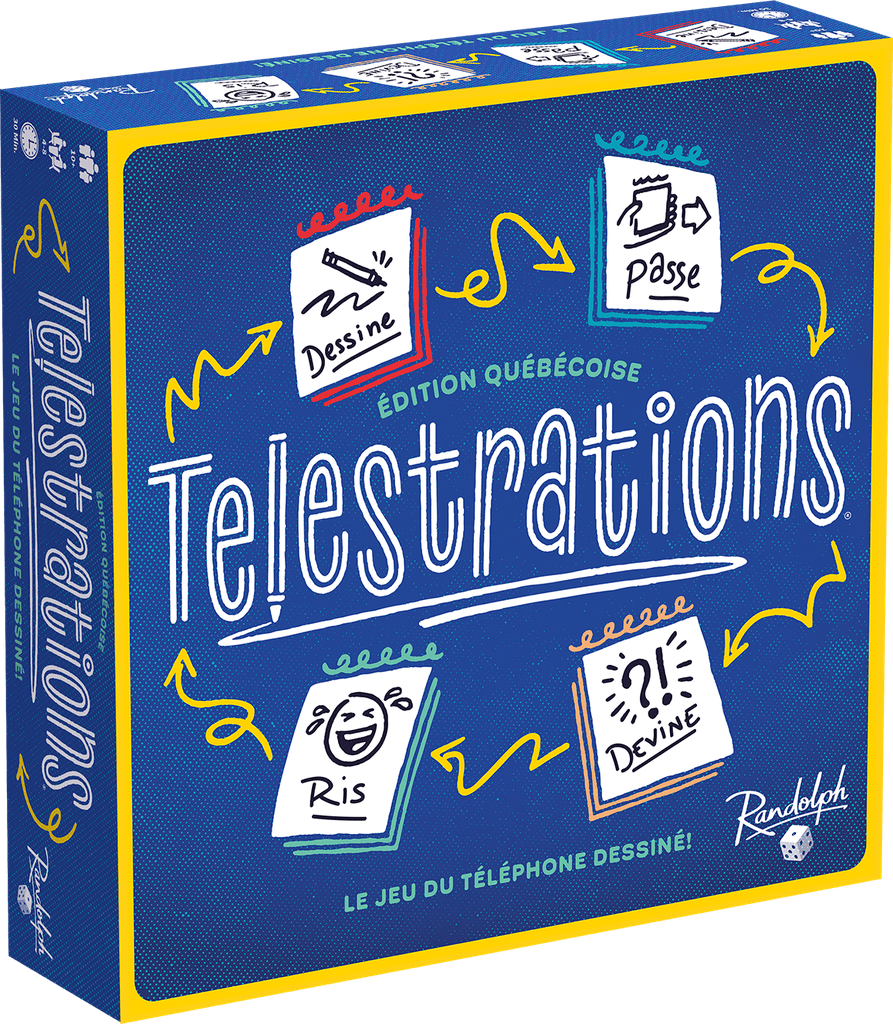 Telestrations: Éd. Québécoise - Nouvelle Édition (FR) JEUX - Ambiance-Party