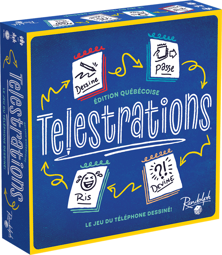 Telestrations: Éd. Québécoise - Nouvelle Édition (FR) JEUX - Ambiance-Party