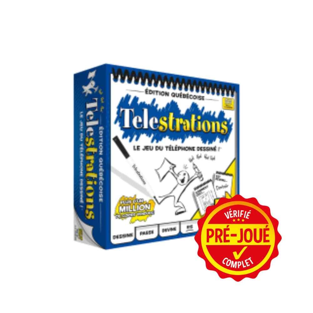 Telestrations Édition québécoise (pré-joué) (FR) BAZAR - Bazar - Ambiance (party)