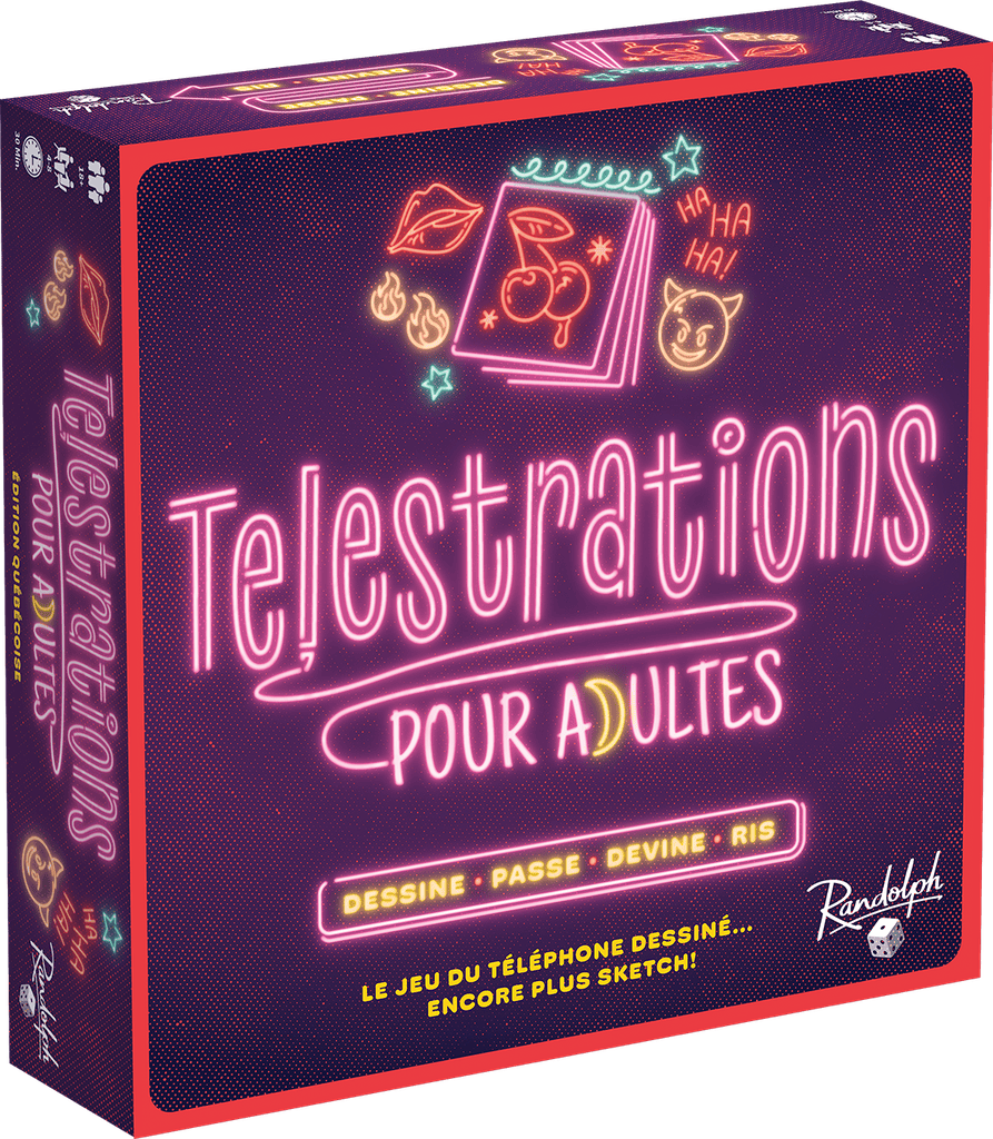 Telestrations pour Adultes: Éd. Québécoise (FR) JEUX - Ambiance-Party