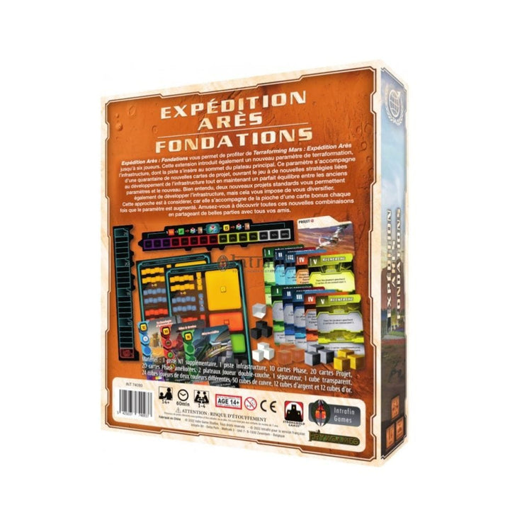 Terraforming Mars Expédition Arès - Ext. Fondations (FR) JEUX - Stratégie - Stratégie intermédiaire