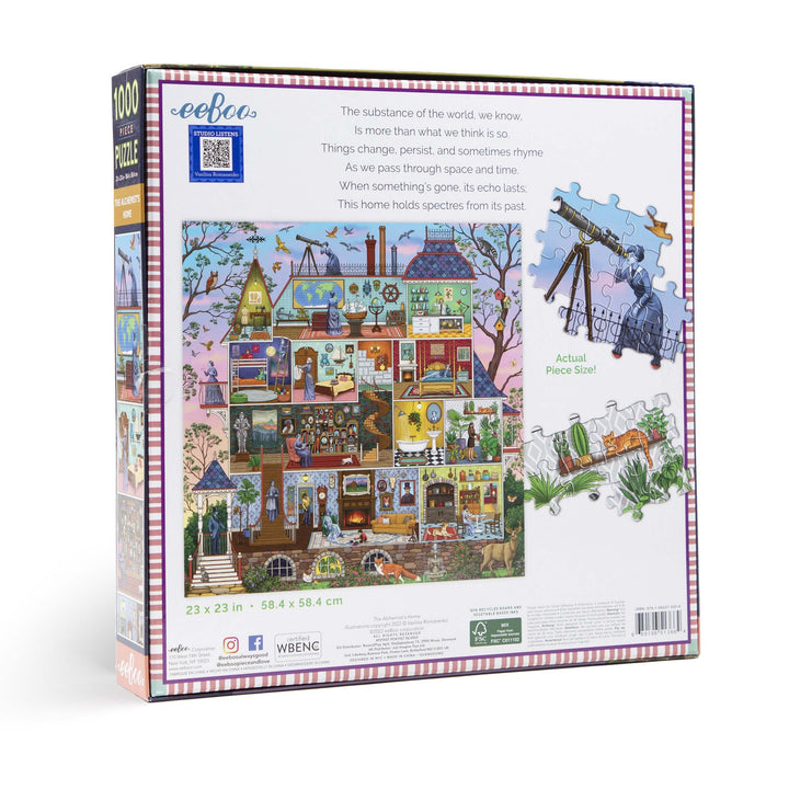 The Alchemist's Home eeBoo puzzle 1000 pcs achat en ligne L'As des jeux