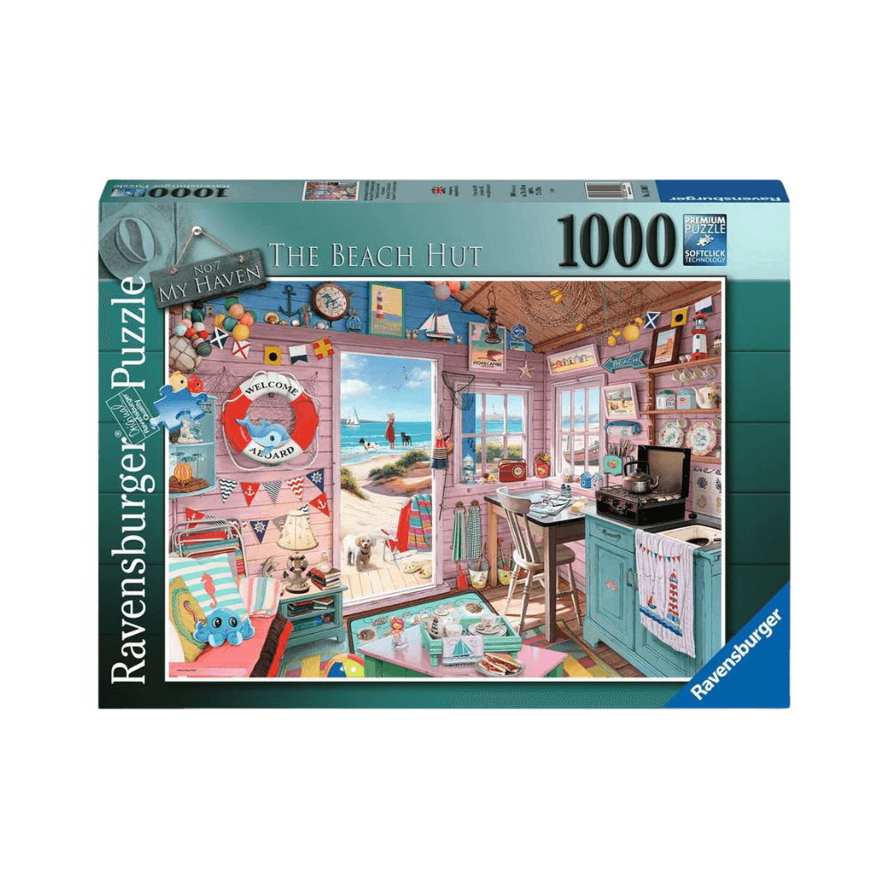 The Beach Hut (1000 pc) CASSE-TÊTE - 1000 morceaux