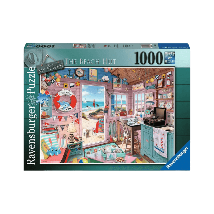 The Beach Hut (1000 pc) CASSE-TÊTE - 1000 morceaux