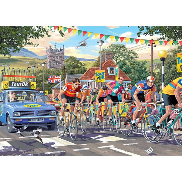 The Bike Race (1000 pcs) CASSE-TÊTE - 1000 morceaux